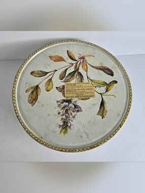 Danish Butter Cookies Tin Vtg